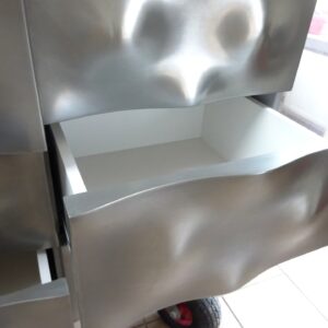 metalowe fronty 3d komoda