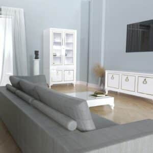 zestaw mebli do salonu modern classic bialo zlote 1