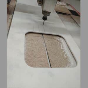 Frezowanie blatu solid surface