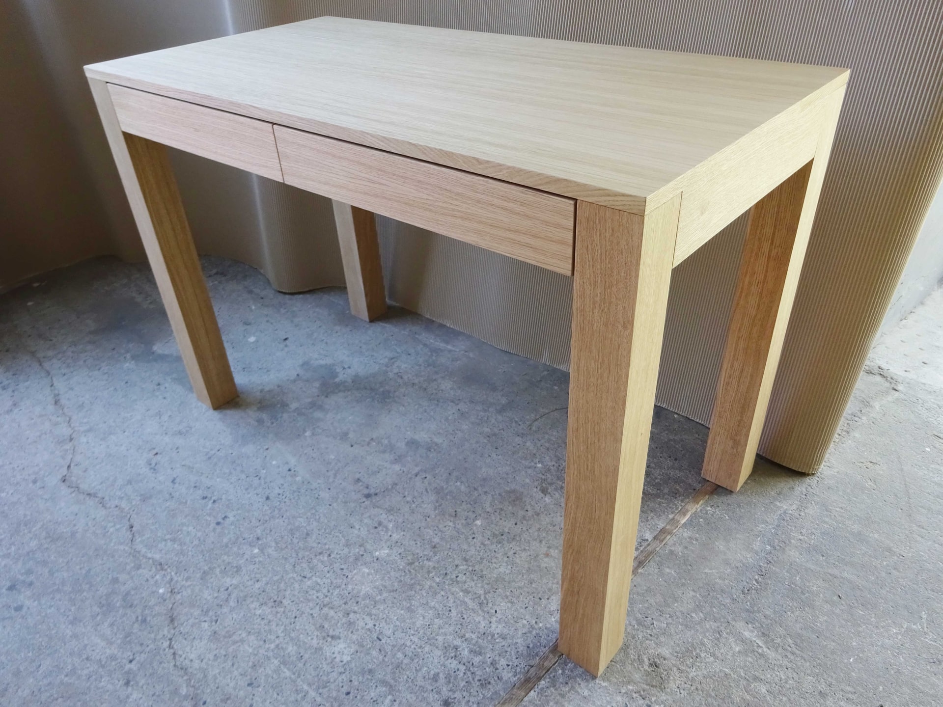 biurko proste debowe 1