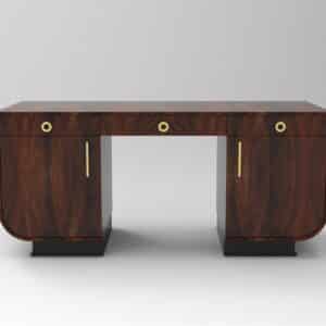 biurko modern art deco drewniane
