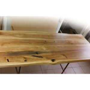 stol z litego debu rustykalny