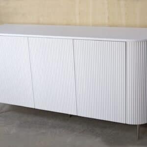 szafka rondo 4 200cm 100cm ryflowana zaokraglona biala polmat 2