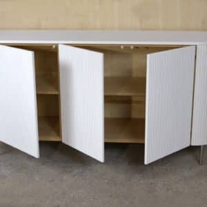 szafka rondo 4 200cm 100cm ryflowana zaokraglona biala polmat 3