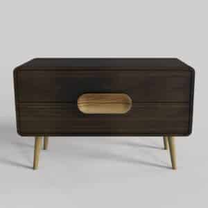 komoda moderna 2 uchwyt debowy duzy bowl