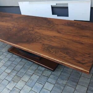stol U 3 art deco 320 110cm orzech wloski polysk