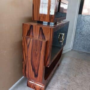 art deco nowa szafka palisander