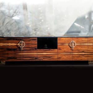 art deco szafka rtv palisander piekny wyjatkowy ekskluzywny
