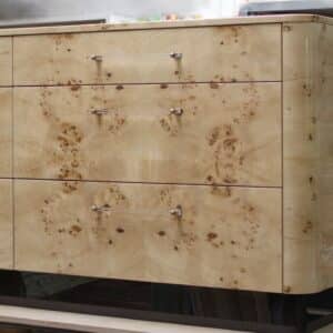 komoda art deco czeczota topoli wysoki polysk 2