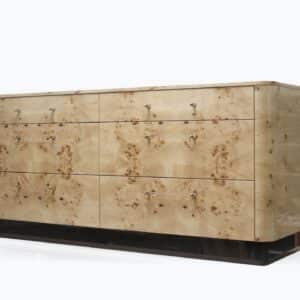 komoda duza art deco czeczota topoli polysk