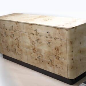 komoda duza art deco czeczota topoli polysk nowoczesna